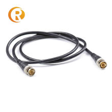 Customized BNC male cable RG174  BNC male to BNC male 0.5m length monitor application coaxial cable